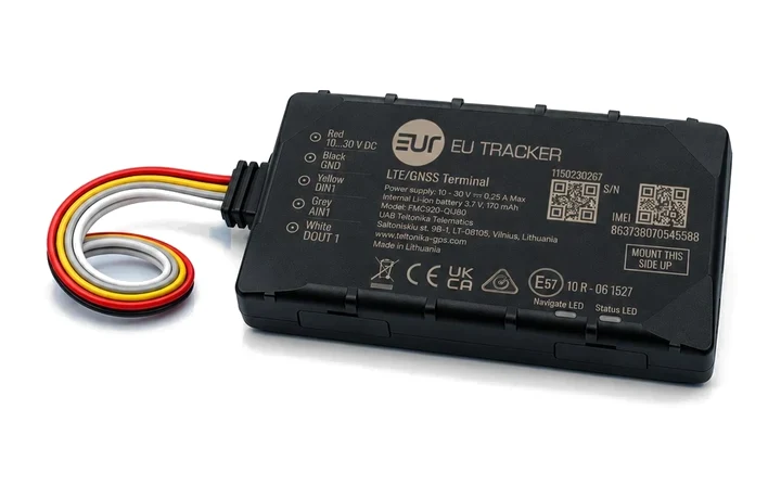 GPS monitoring vozidiel EUTRACKER
