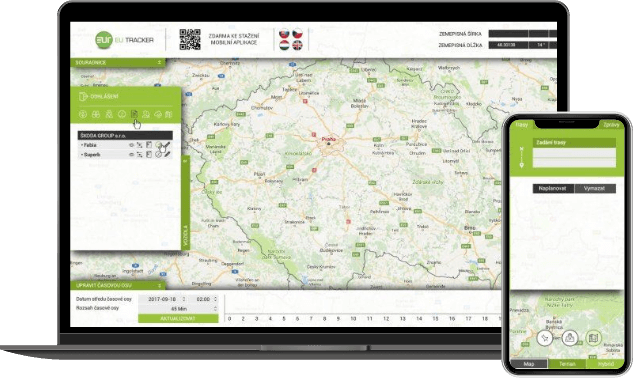 Monitorovací systém EUTracker Monitorovací systém EUTracker